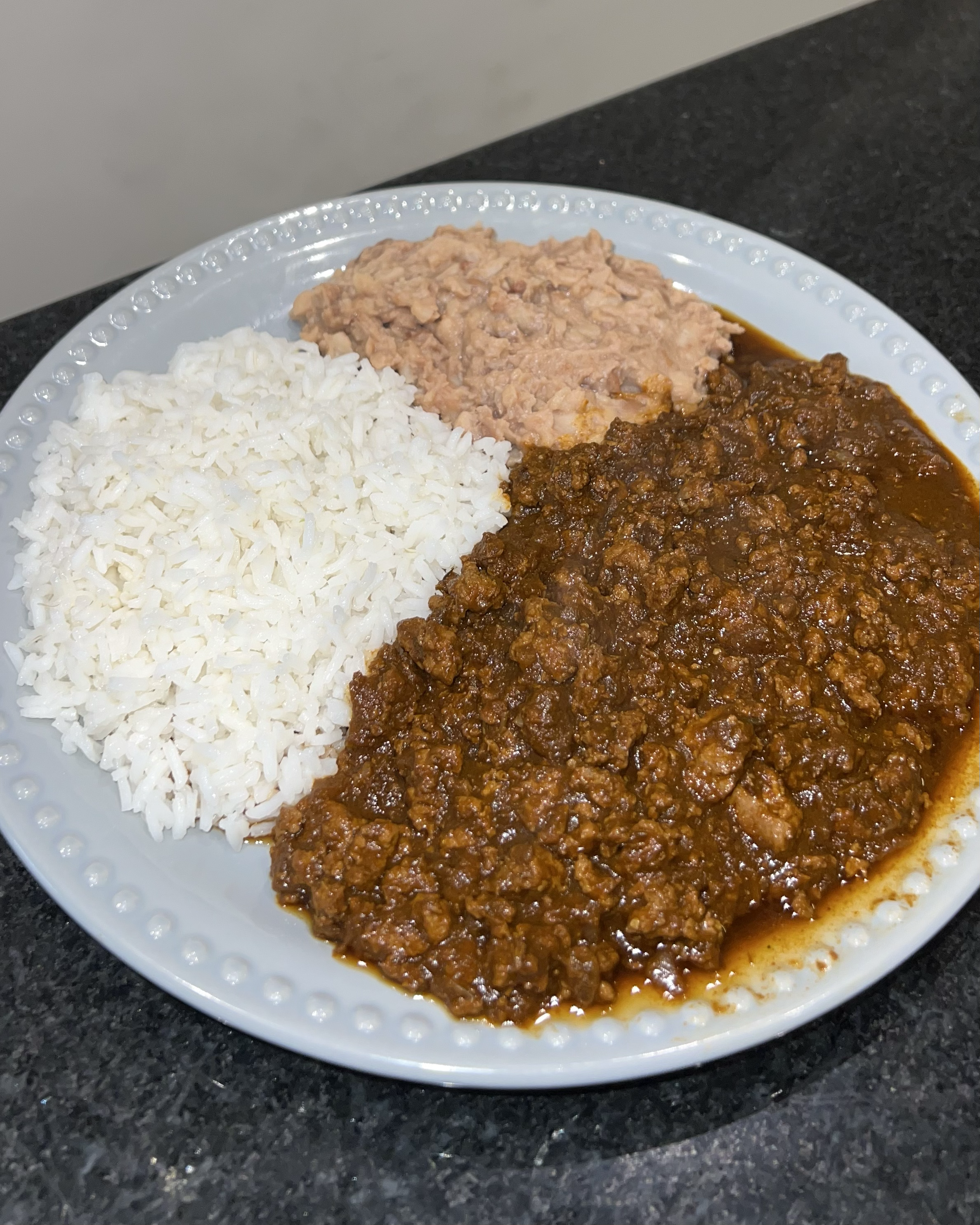 Carne en Salsa de Chile Pasilla