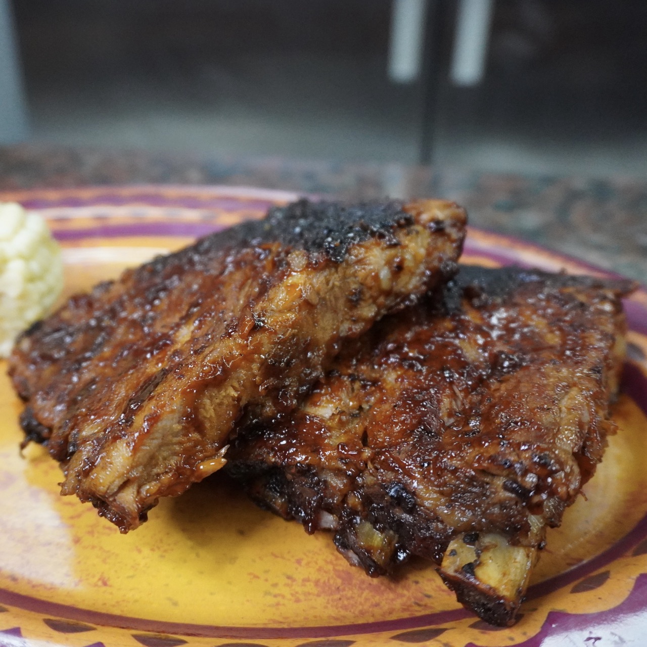 Costillas de Cerdo en Salsa BBQ