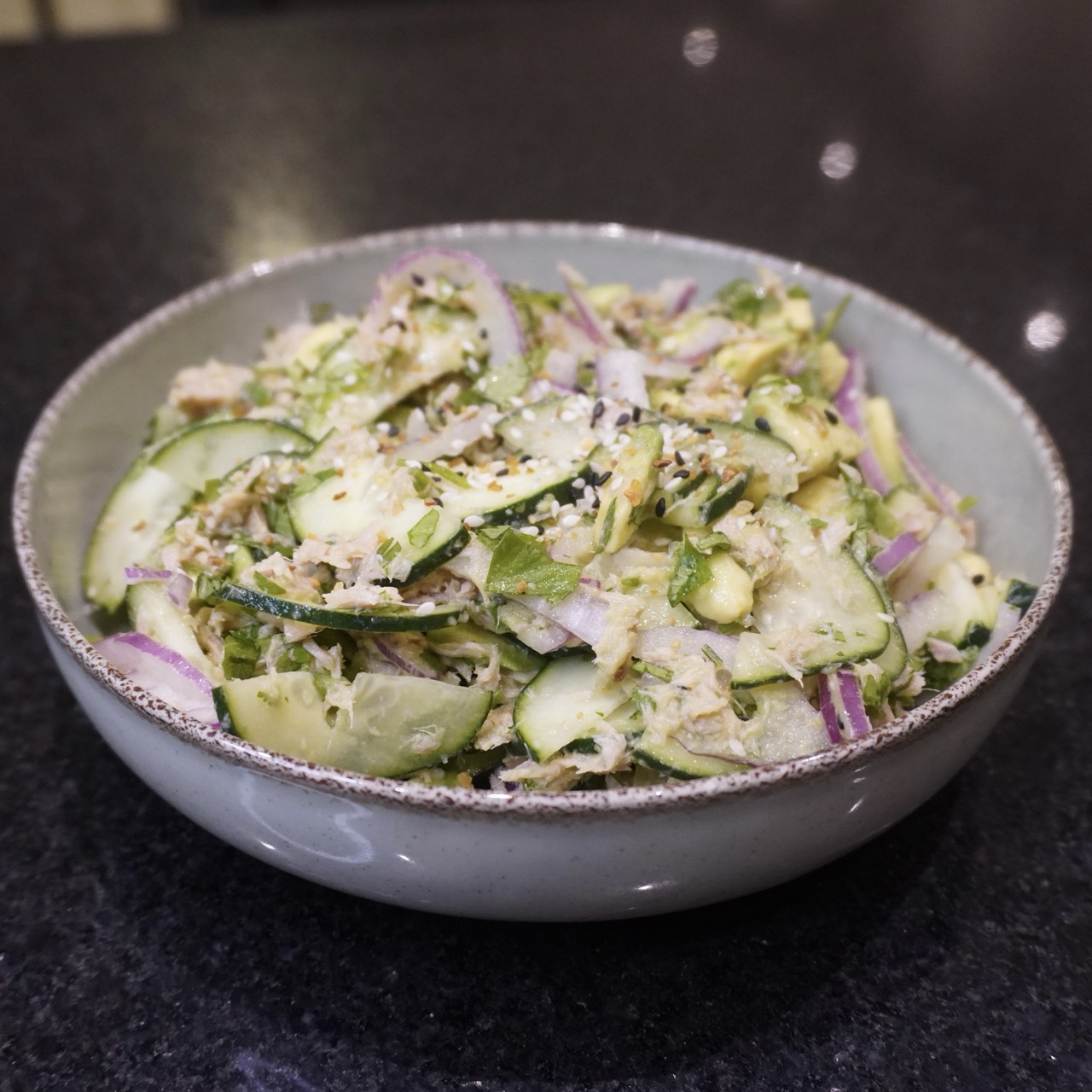 Ensalada de Atún con Aguacate
