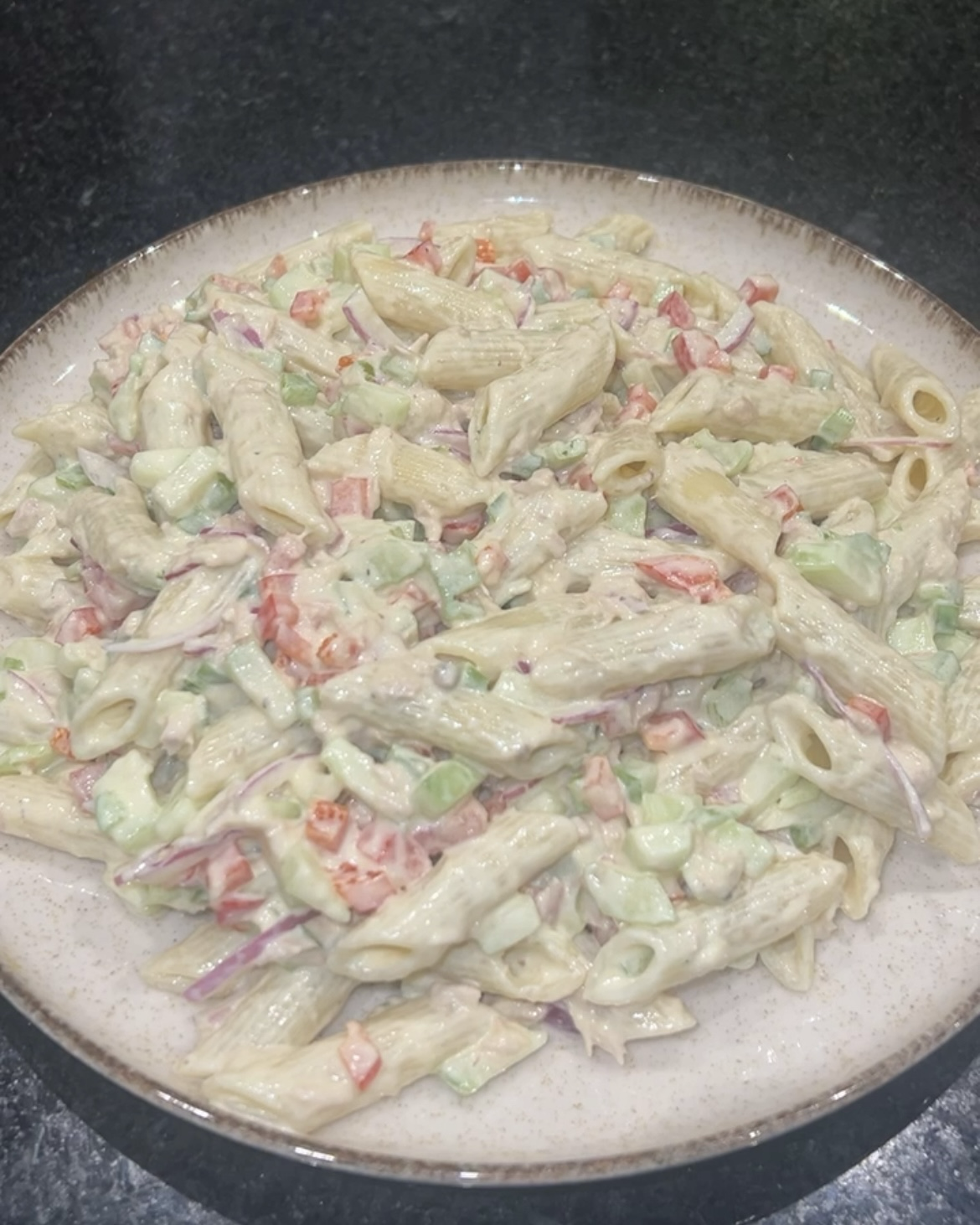 Ensalada de Pasta con Atún