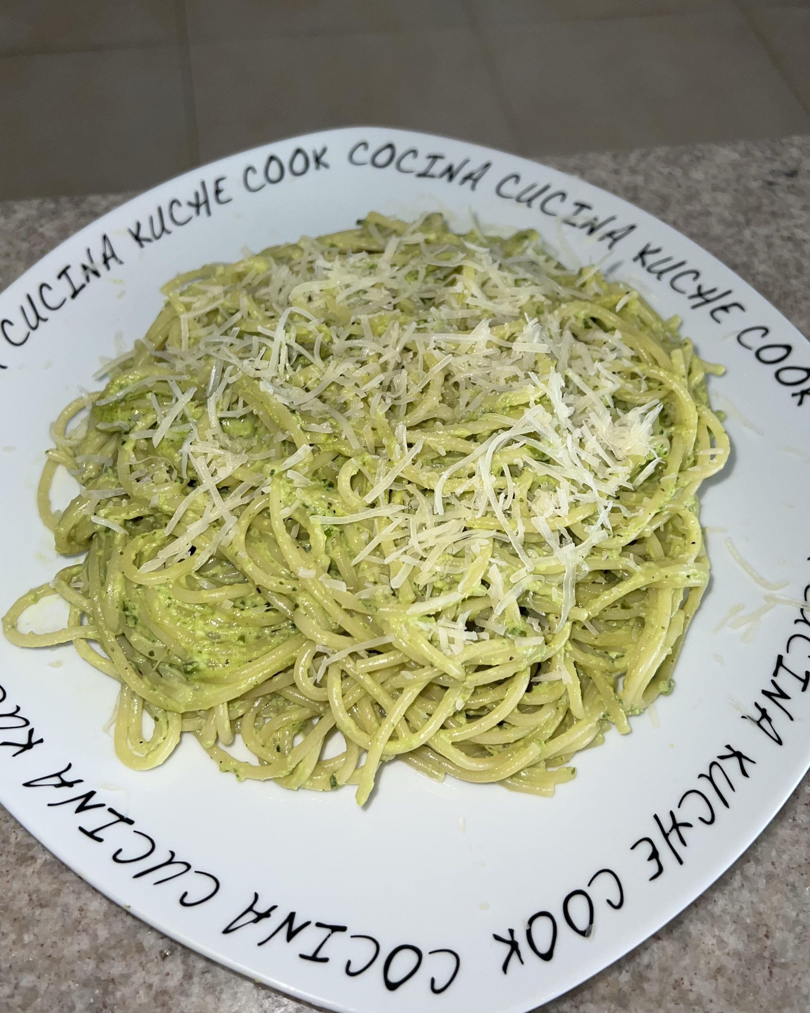 Espagueti Poblano