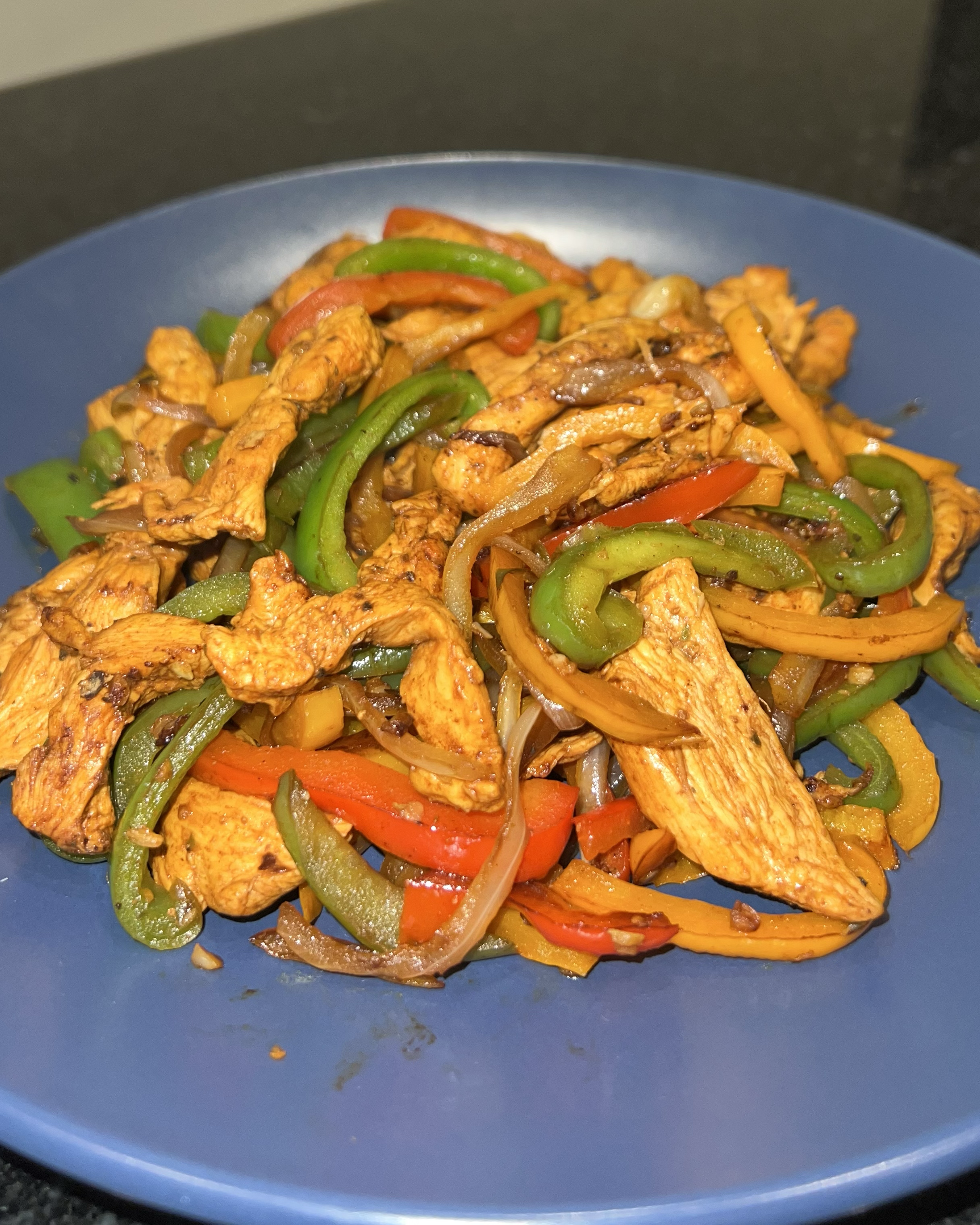 Fajitas de Pollo