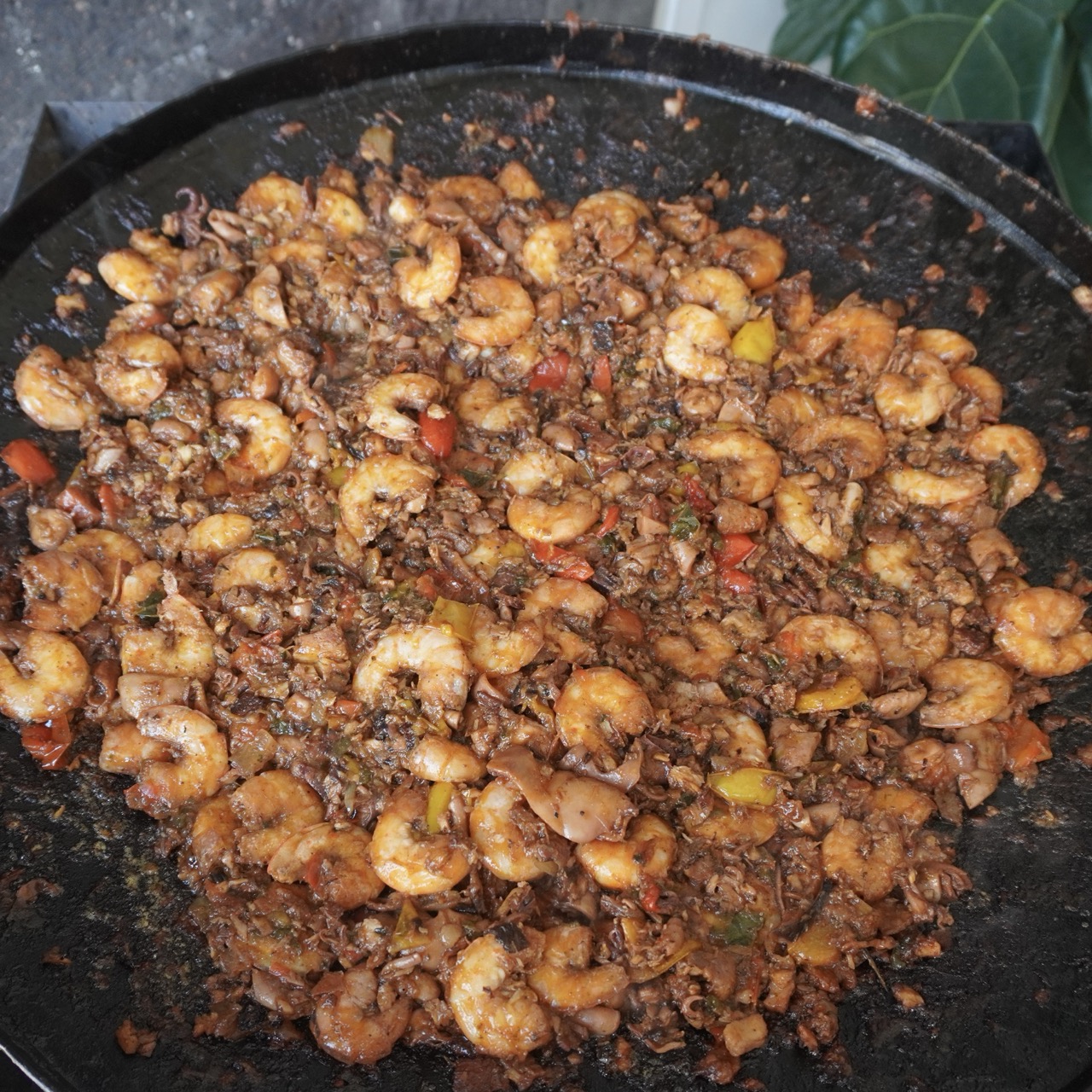 Discada de Mariscos