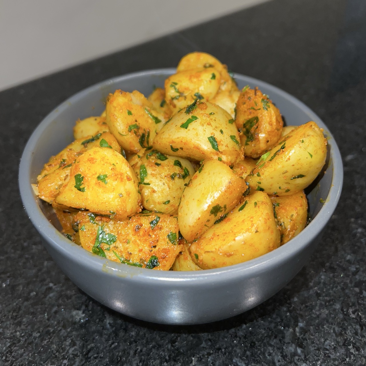 Papas al Ajo y Limón