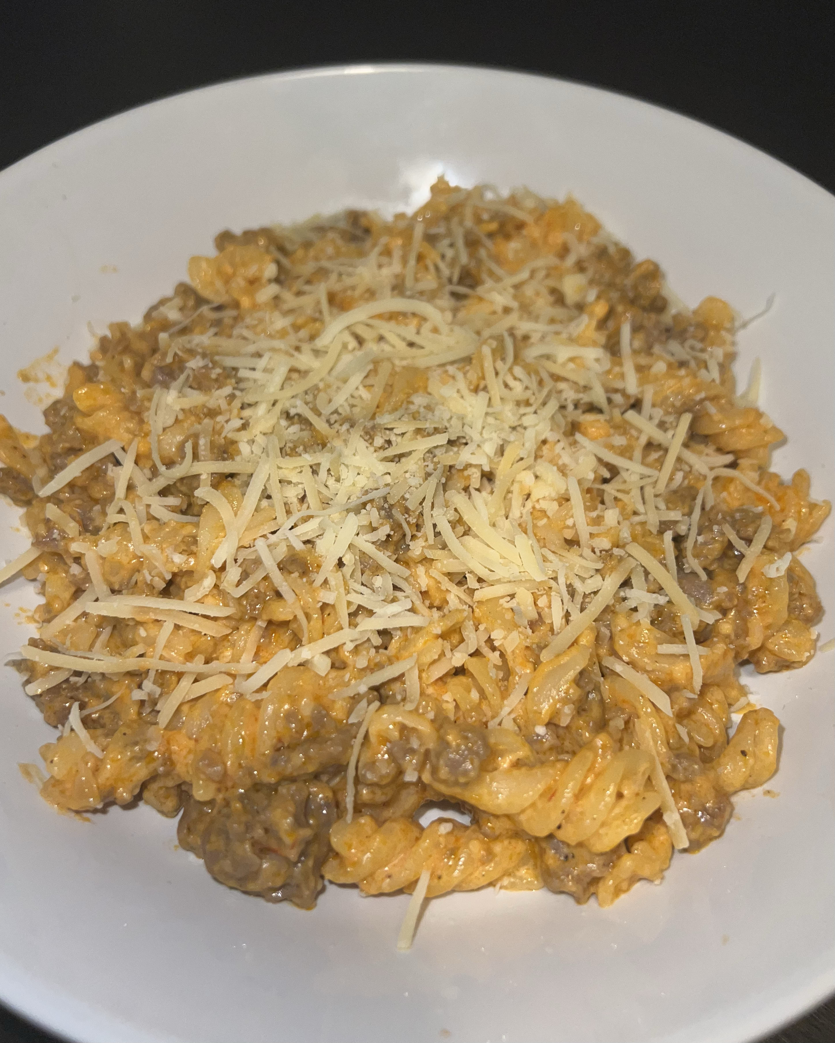 Pasta Cremosa con Carne