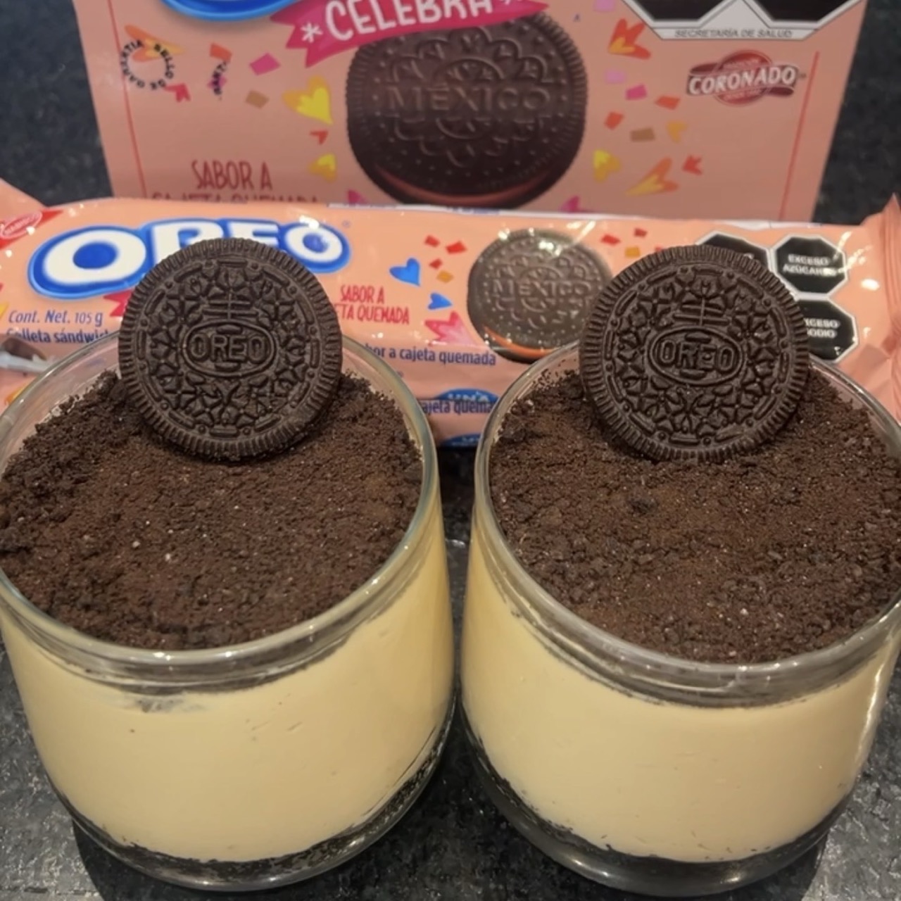 Pay de Galletas Oreo
