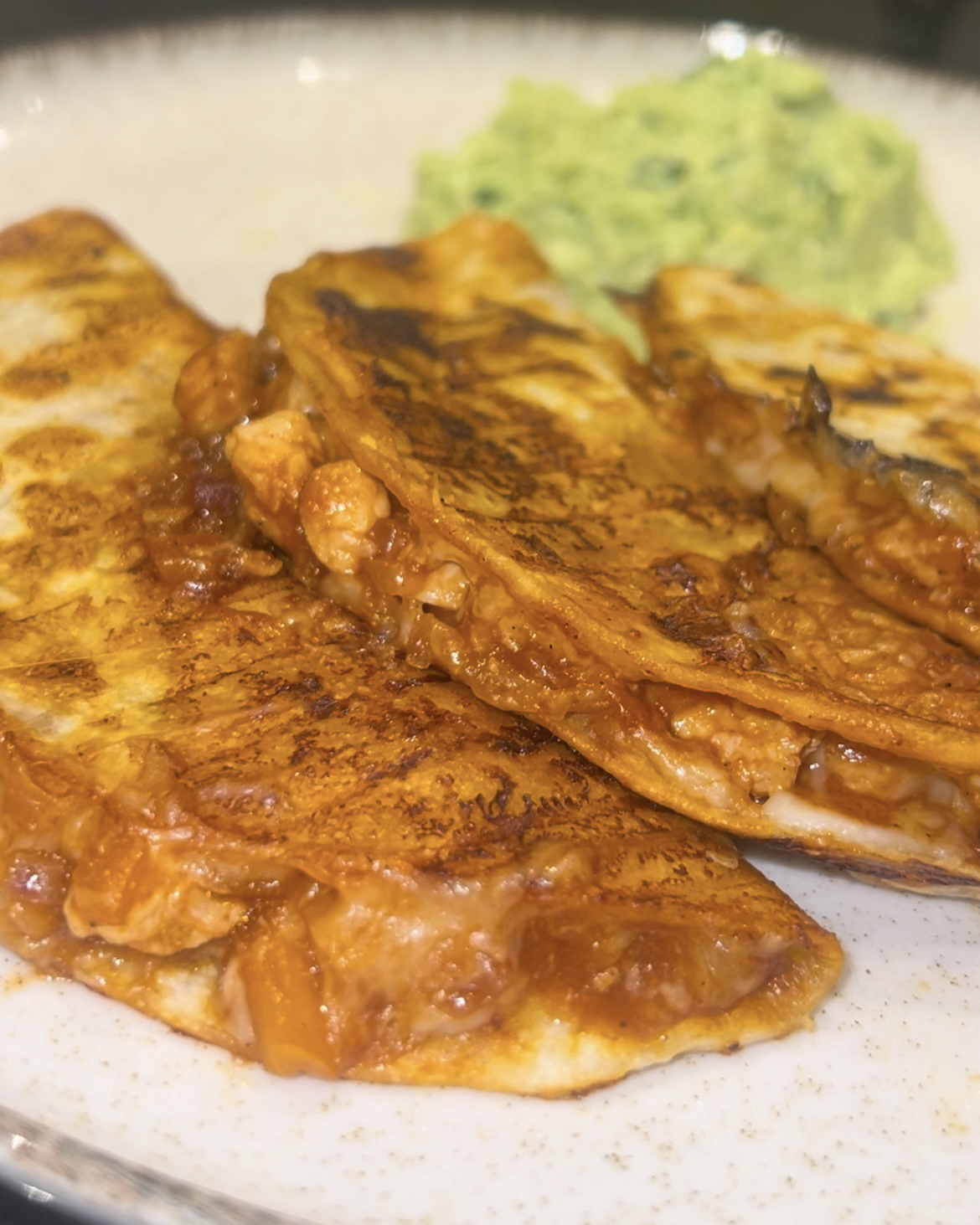 Quesadillas de Pollo Cajún