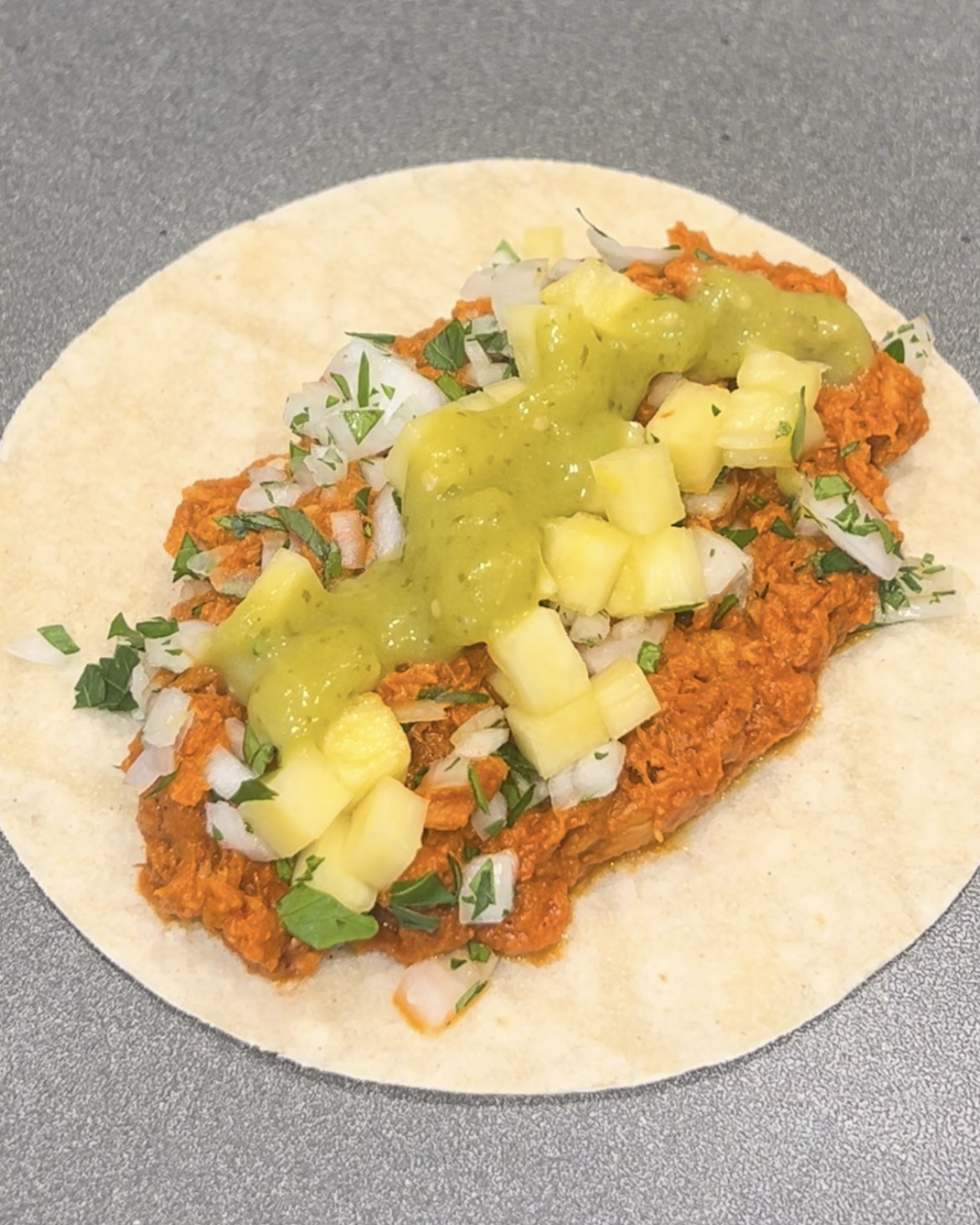 Tacos de Atún al Pastor