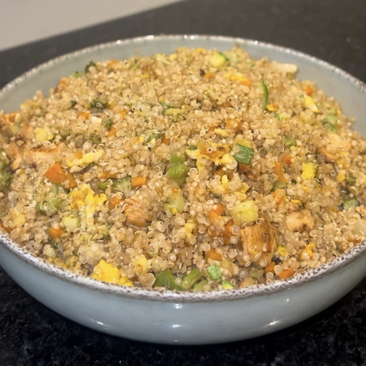 Yakimeshi de Quinoa